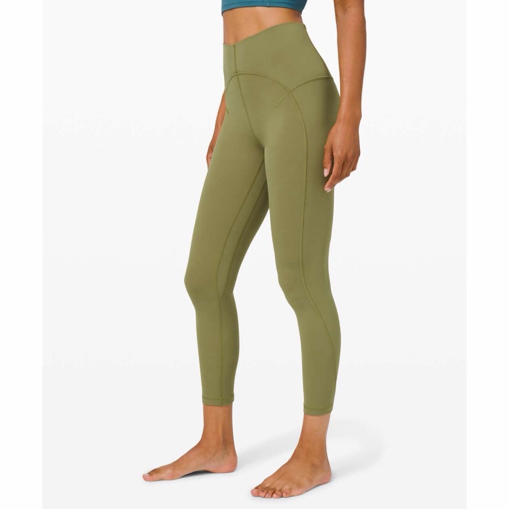 Lululemon Unlimit High-Rise Tight 25" Bronze Green